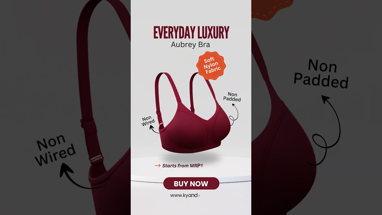 Aubrey Bra by KYANDO – Non-Wired, Non-Padded, Full Coverage | Everyday Lift & Comfort