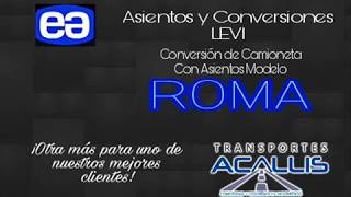 Conversion Asiento Modelo Roma