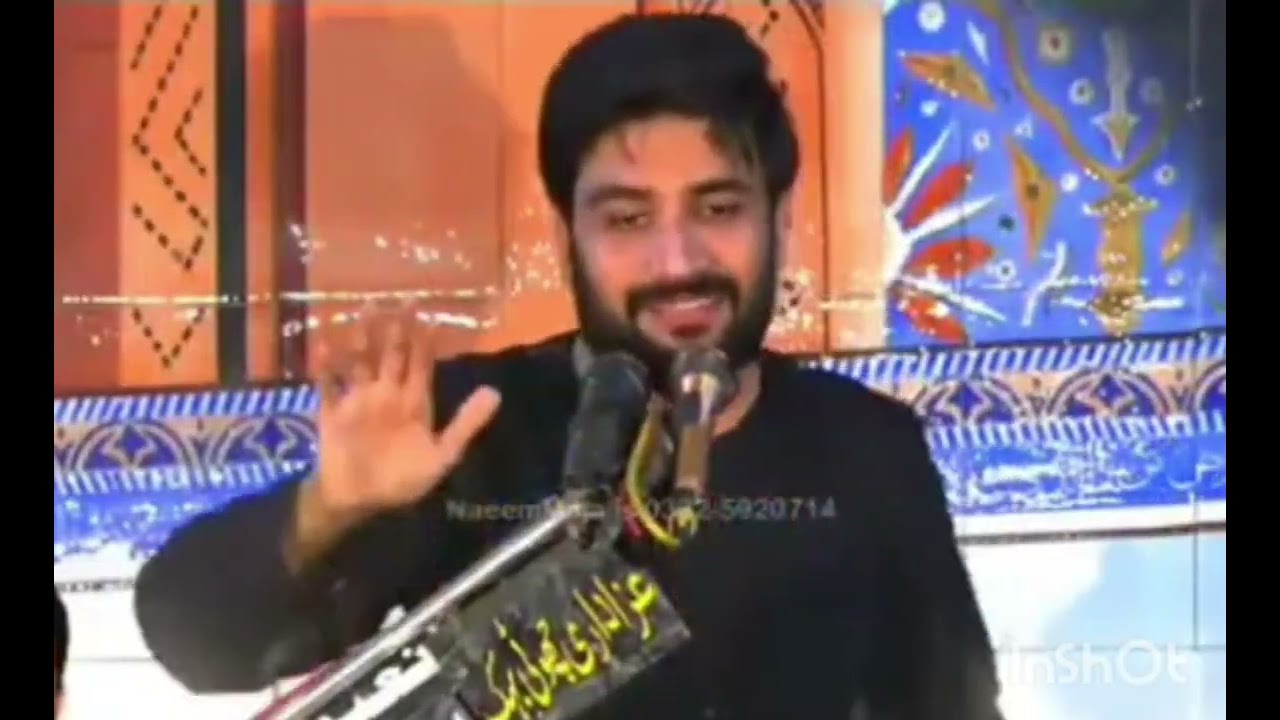 28 Rajab 2025 Majlis Aza Zakir Syed Farrukh Abbas Bukhari Rawangi Imam Hussain a.s Sukheke Mandi