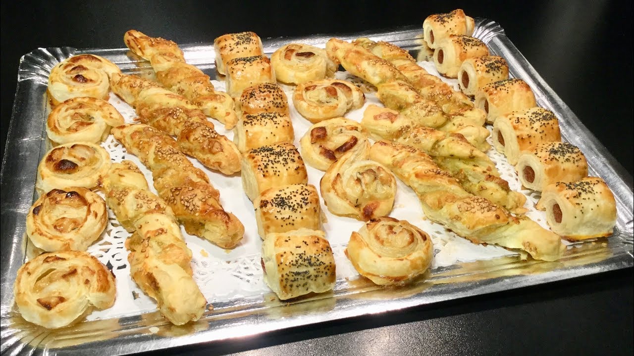 RECETTE SPÉCIALE FÊTES DE FIN D’ANNÉE LES APÉRITIFS FEUILLETÉS EXPRESS