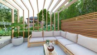 Luxury Garden Room with Lounge Interior & Pergola Terrace screenshot 5