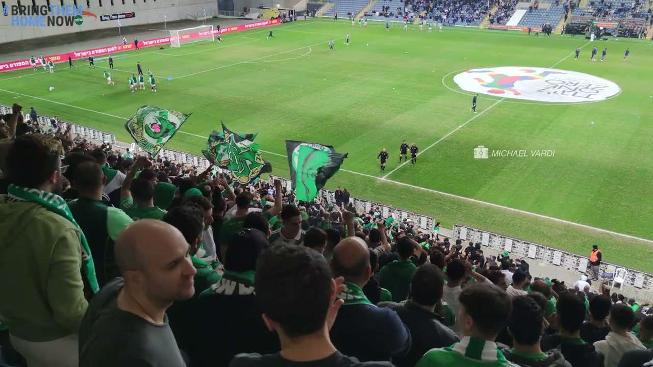 לראות אותה היום+הכרמל לובש ירוק+שריקות+אגדות | קהל מכבי חיפה נגד הפועל פתח תקווה 2-2 עידוד בחימום