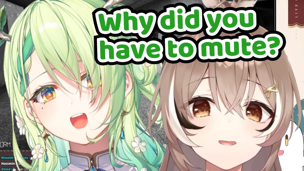 Fauna Doesn't Understand Why Mumei Had to Mute When She Stretches【Hololive EN | Mumei x Fauna】