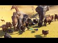 100 животных в 1 аморальном вольере - Planet Zoo