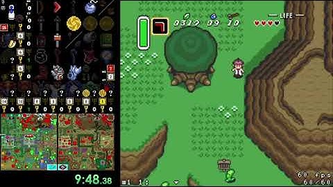 A Link to the Past randomizer: Crosskeys pickup race