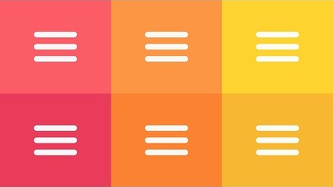 Коллекция анимированных значков меню SVG (php,js,html)