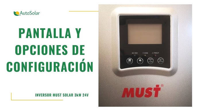 Inversor Solar 1000W - Lo que ocupas para el Pueblo