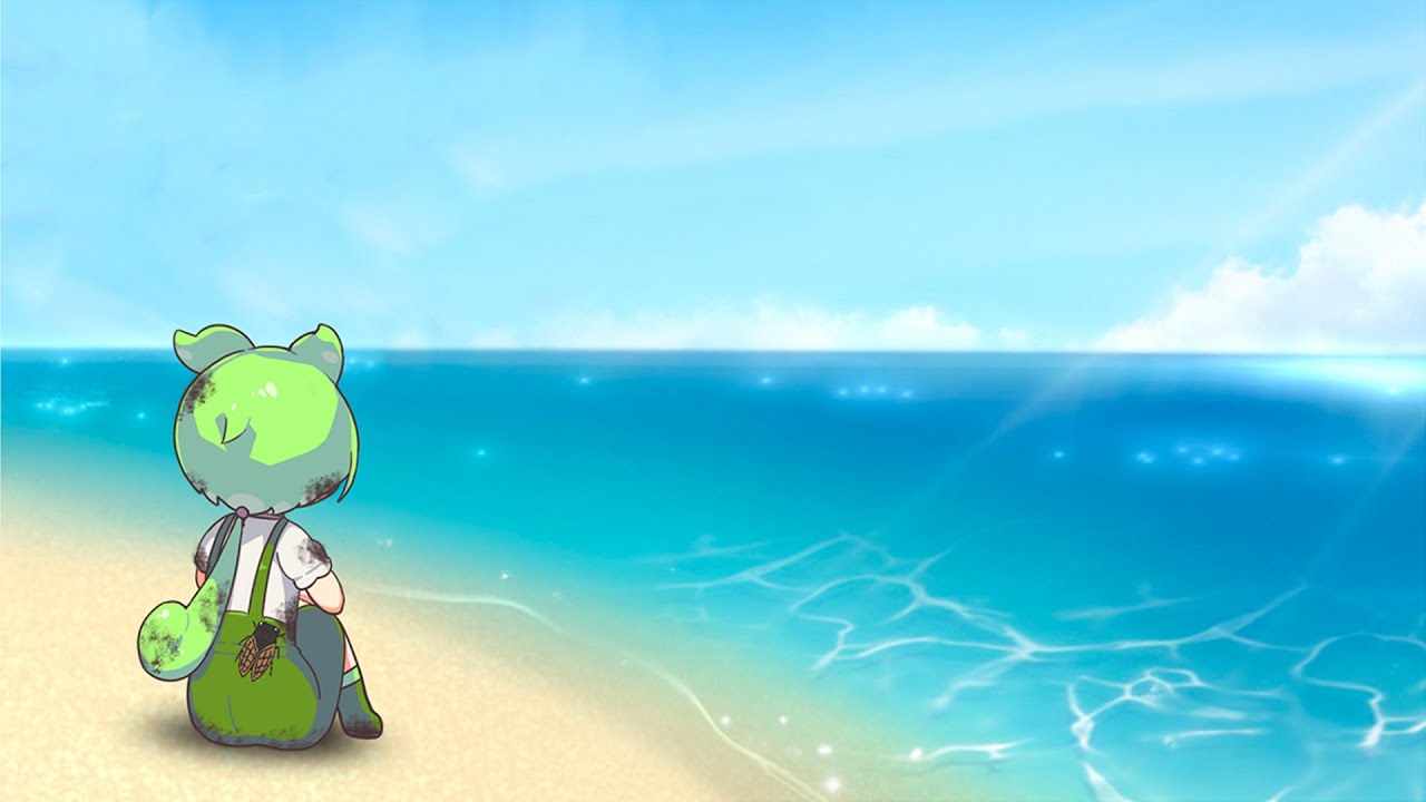 無人島に置いて行かれたずんだもん