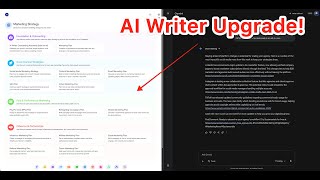 AI Writer Upgrade is LIVE! Brains And Beauty. Hot New Strategy Baked Right Into The System.