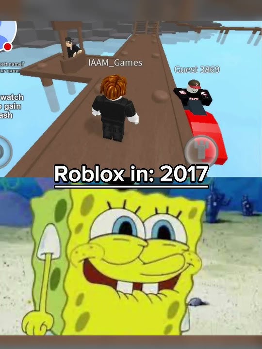 Roblox Guest evolution 2006 - 2017 