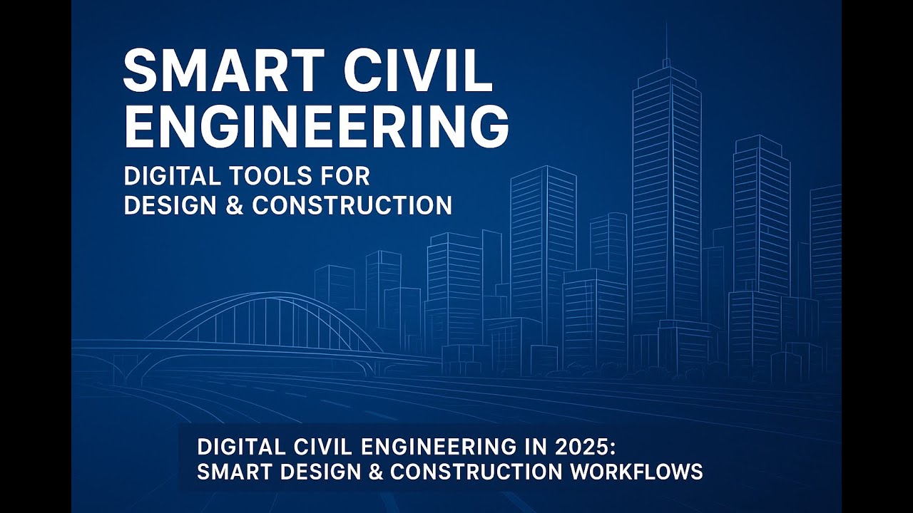 Digital Civil Engineering in 2025: Smart Design and Construction Workflows
