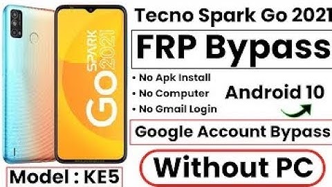 Tecno spark go 2020(KE5)frp Remove One click/Frp Bypass/new trick 2023/android 11/12/13/Gsm Devil