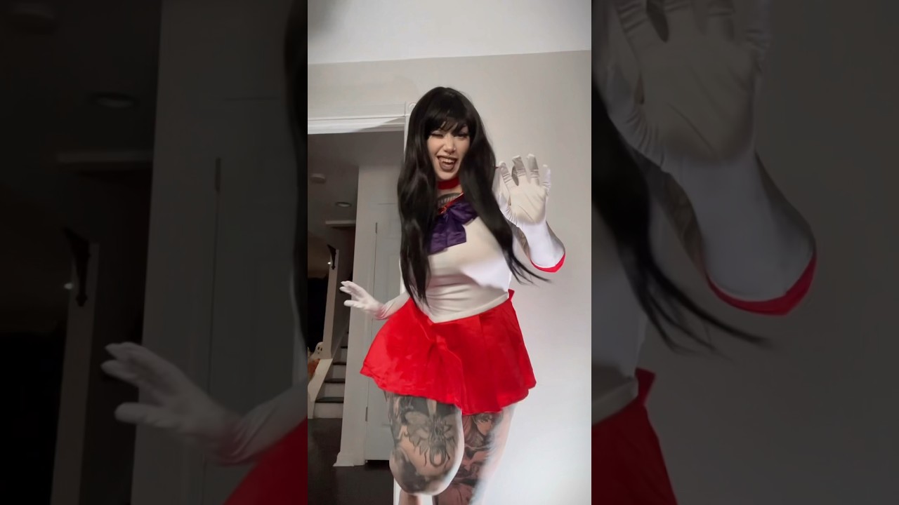 Sailor Mars for u tdy🖤 #cosplayers #sailormars