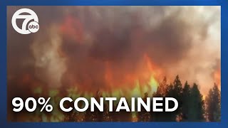 What we know about the wildfire burning in Northern Michigan that's 90% contained