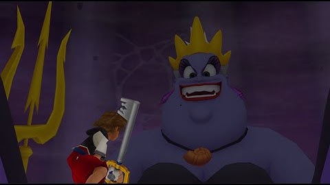 Kingdom Hearts Re:CoM (PS4) - Ursula No Damage/Proud Mode/No HP+/No Sleights