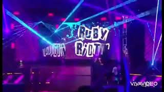 RUBY RIOTT + BILLIE KAY ENTRANCE WWE MAIN EVENT
