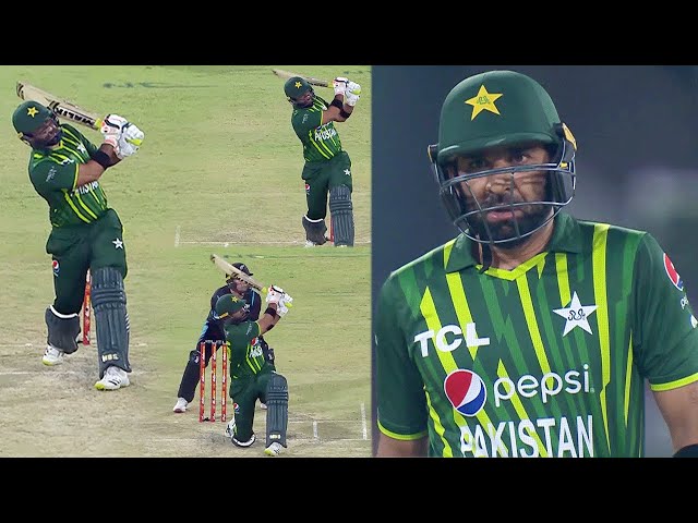 Iftikhar Ahmed's Heroics Innings | Ifti Mania Played Like Alone Fighter vs New Zealand |T20I | M2B2A class=