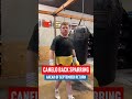 Canelo Alvarez says he's back in the gym sparring for the first time since last September 🥊