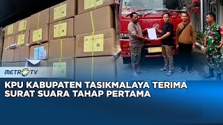 KPU Kabupaten Tasikmalaya Terima Surat Suara DPR RI & DPRD Provinsi