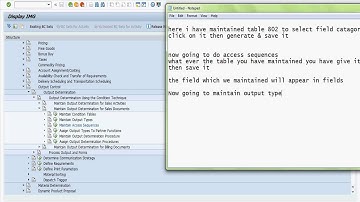 SAP SD Message Output Determination