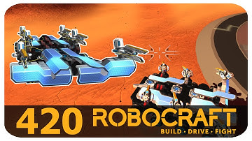 Robocraft Gameplay Tier 10 Shielded Medic Hover Buggy