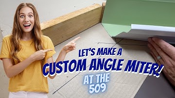 How To Figure Out A Custom Angle Gutter Miter | At The 509