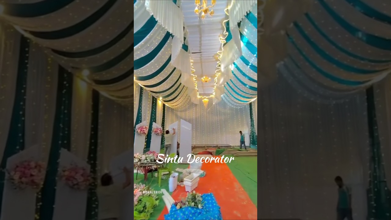 Wedding decoration in Dhanbad ll Wall decoration ideas for wedding ll by Sintu Decorator