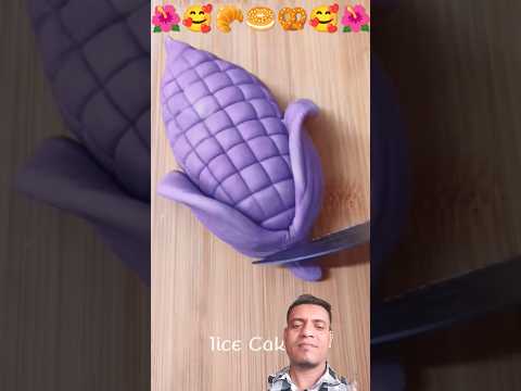 Satisfying Creative Dough Pastry Shorts Cake Food Satisfying Diy Clay Tasty Creative Reels