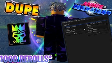 [💕SOON💕] ROBLOX Anime Last Stand HACK/SCRIPT | ROLLBACK & DUPE SCRIPT INFINITE GEMS & TRAIT REROLLS