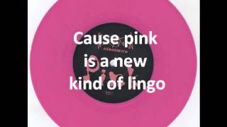 Pink- Aerosmith lyrics