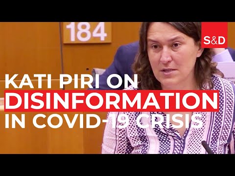 Kati Piri On Disinformation During The COVID 19 Crisis