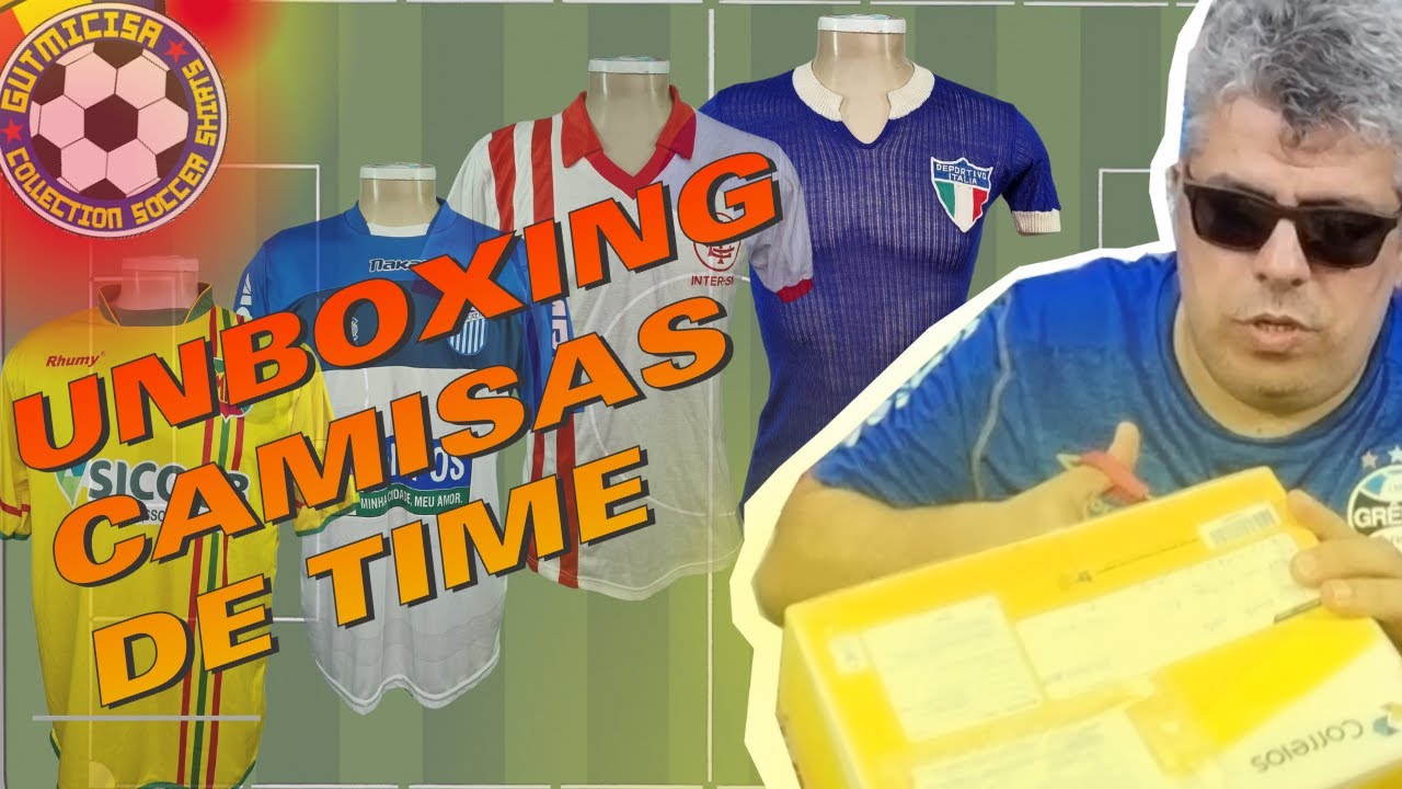 Unboxing Camisa de Time