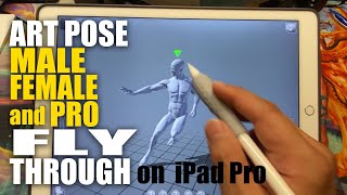 Art Pose Female Male and PRO for the iPad Pro screenshot 4