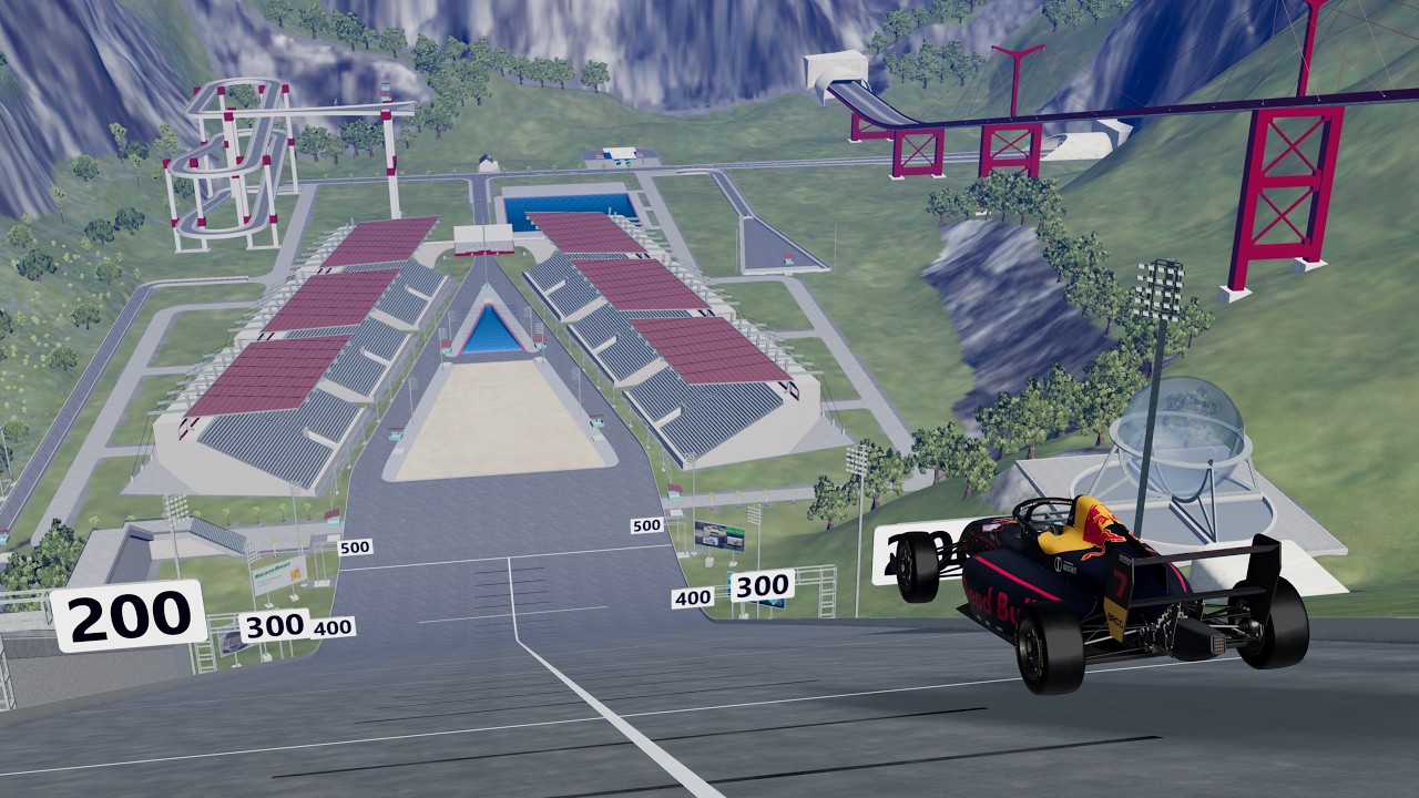 Mega Ramp Jumps (Part 2 in beamng drive) - YouTube