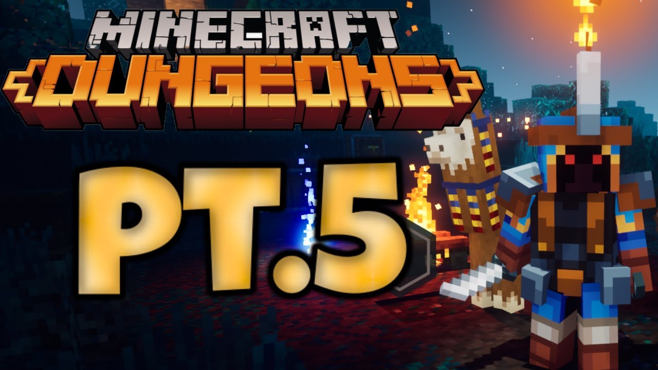 Minecraft Dungeons | CACTI CANYON! Lets Play, Playthrough Part 5 [Pc ...