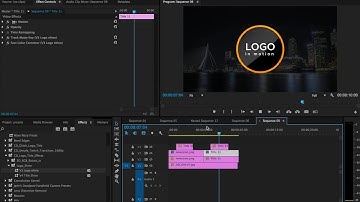 Glossy Shine Logo / Title Effect Preset Tutorial 🎬 Premiere Pro by Chung Dha
