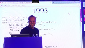 IDCEE 2013: Rasmus Lerdorf (PHP Guy)