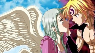 AMV - Meliodas & Elizabeth - Fire on Fire [ Sam Smith ]- LEGENDADO PT/BR - Nanatsu No Taizai