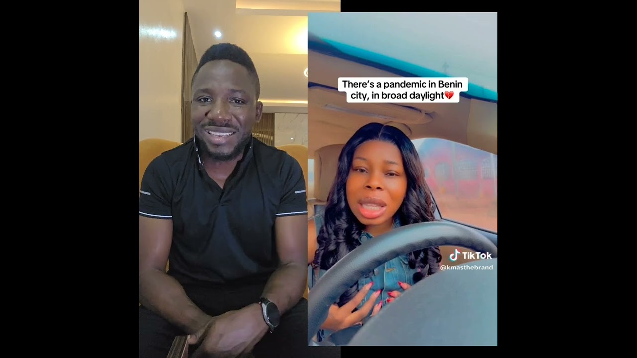 Young boys are harassing girls in ring road, Benin city 