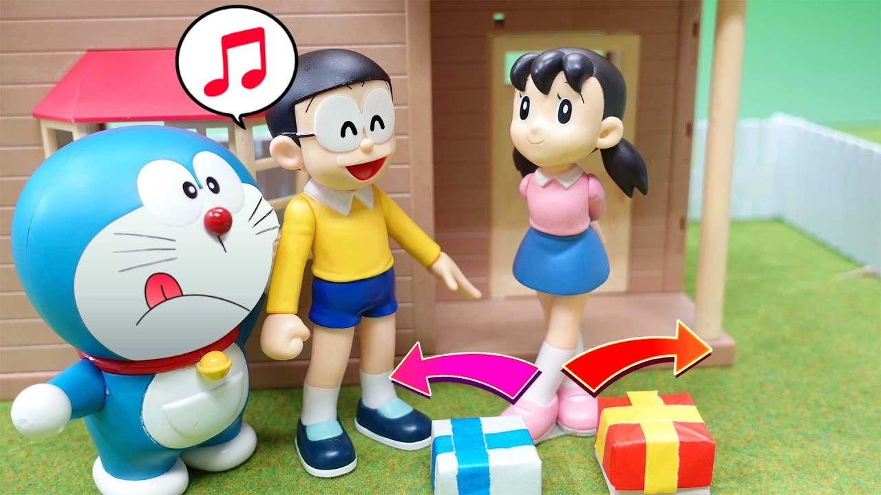 Right or Left? Choose Which Toy Anime [Doraemon] - YouTube