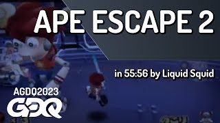 Ape Escape 2 by Liquid Squid in 55:56  Awesome Games Done Quick 2023