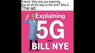 BILL NYE THE SCIENCE GUY EXPLAINS 5G COVERAGE what do you think¿ should we BElieVE this GUY? LMA🤣.