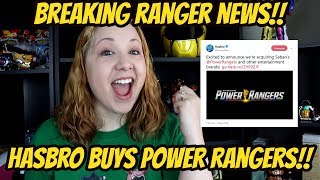 Breaking News Hasbro To Buy Power Rangers Saban Selling The Brand