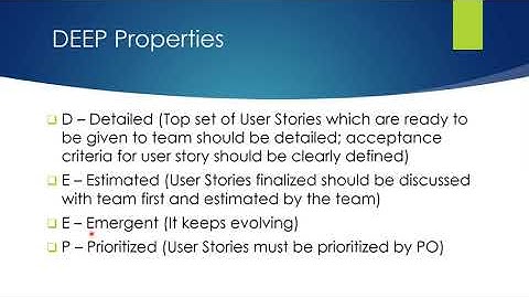 Scrum Product Backlog in 6 minutes | *DEEP* Properties | Best Practices for Product backlog
