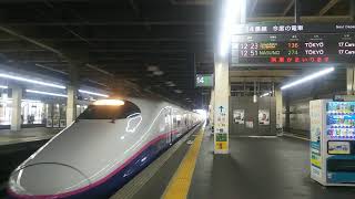 東北新幹線 やまびこ136号 東京行き E2系と山形新幹線 つばさ136号 東京行き E3系  2019.07.20