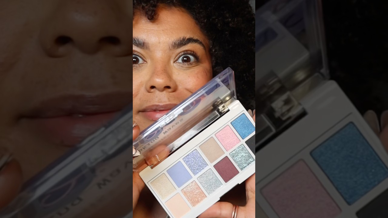 MAKEUP FROM NEW ZEALAND 🇳🇿  - blue eyeshadow 