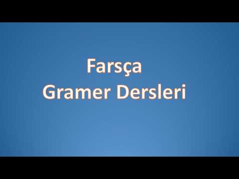 Farsça Gramer Dersleri 1.Kitap-Ders 11-a