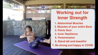 Working out for Inner Strength