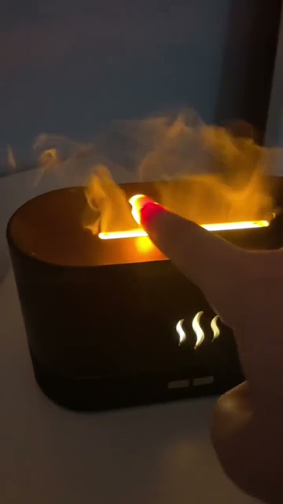 2022 Most Popular Flame Aroma Diffuser Fragrance Essential Oil Diffuser Humidifier🔥