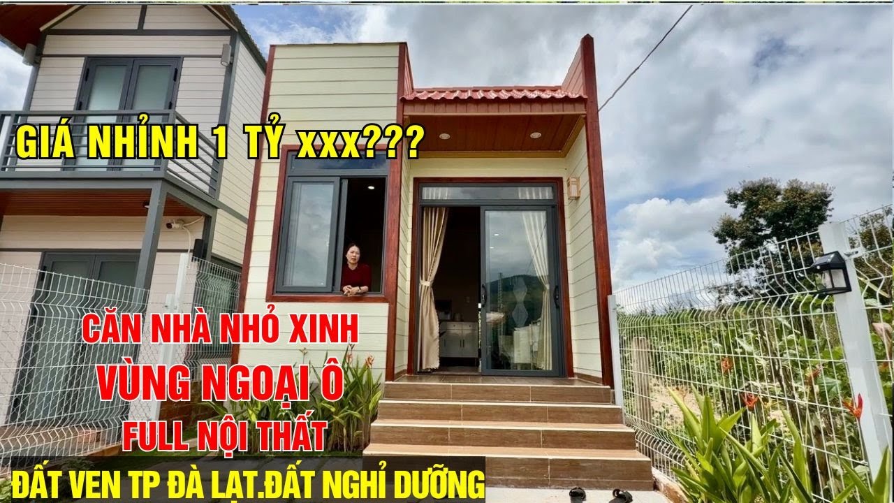 CĂN NHÀ NHỎ XINH VÙNG NGOẠI Ô ĐÀ LẠT- FULL NỘI THẤT- GIÁ ĐẦU TƯ!!!!! #odungbds #batdongsan  #nhadep